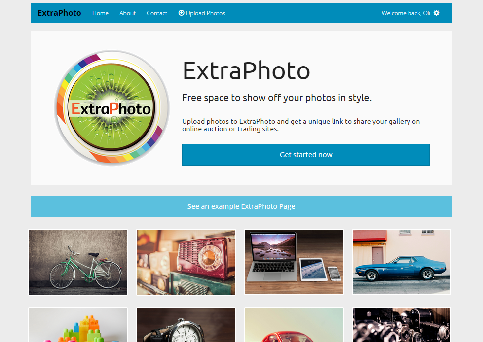 Screenshot of ExtraPhoto